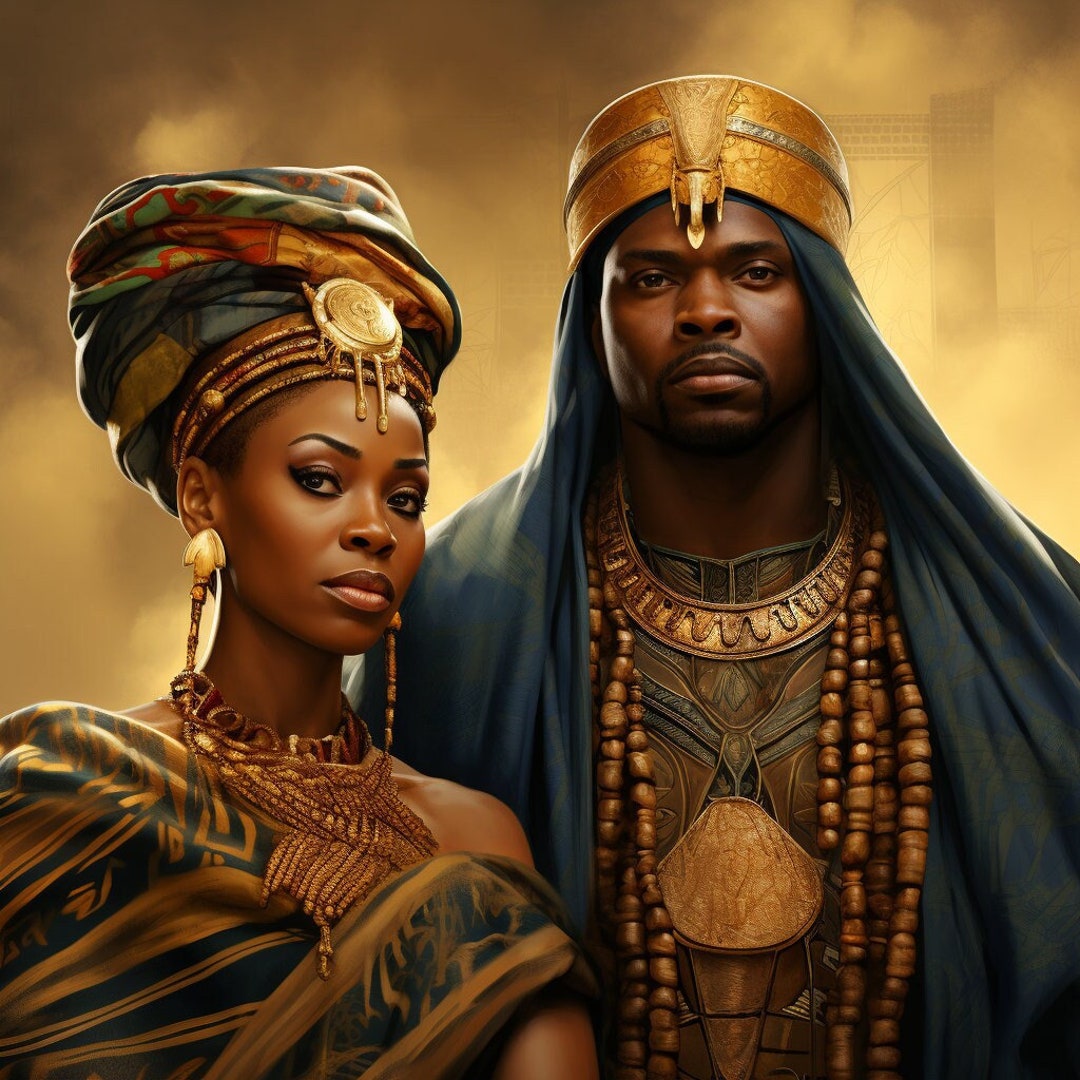 African King and Queen Classic Edition II Etsy