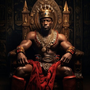 African King Throne 2