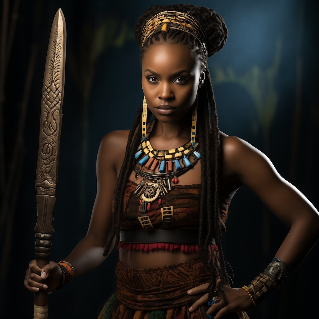 African Warrior Queen 13 Etsy