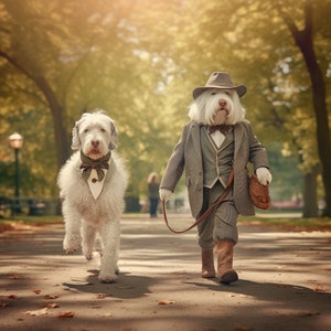 Dogs Walking Dogs