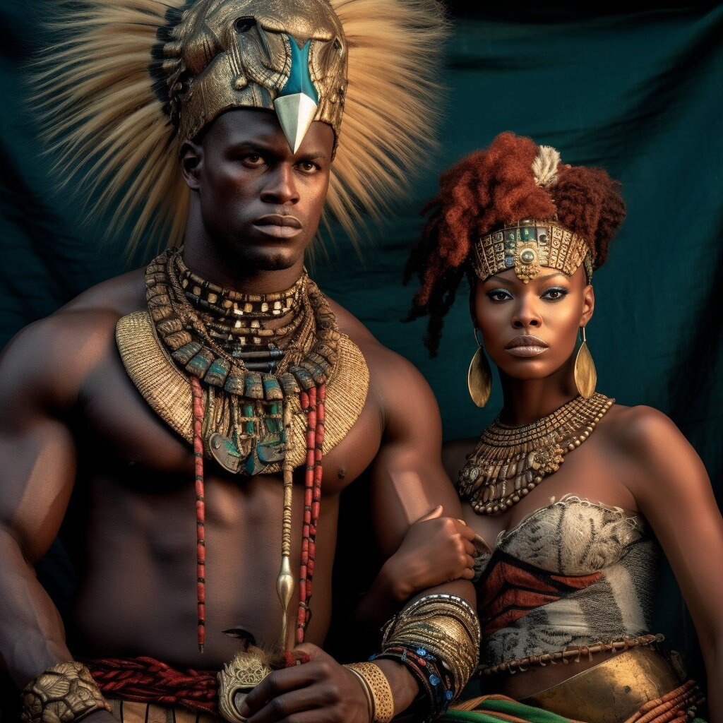 African Kings and Queens Etsy