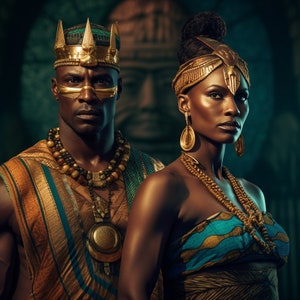 African Kings and Queens - Etsy