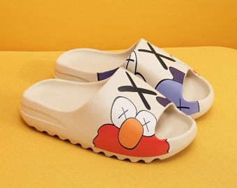Cartoon Cozy Slides/Slippers , Gift For Her, Fluffy Slippers, Cartoon, Cute Slippers, Slides, Cute, Gift For Mom, Gifts For Her.