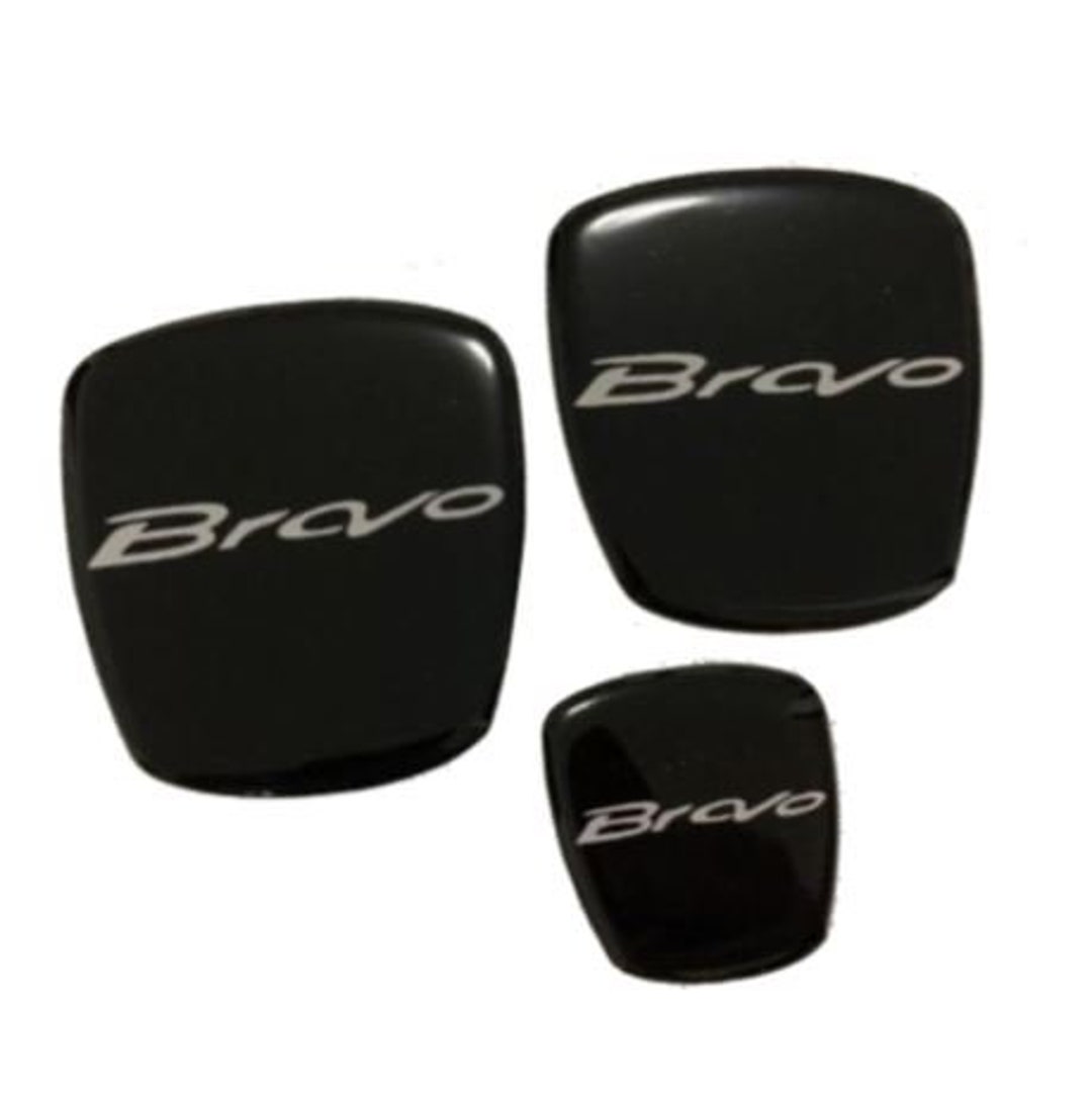 Fiat 3D Aufkleber - Offizielles Logo 48mm Für Auto & Motorrad