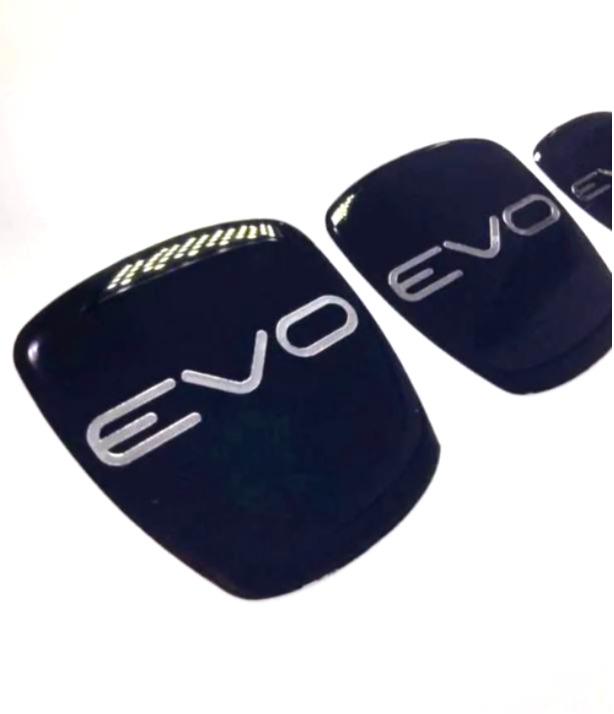 FIAT PUNTO EVO Emblems Logo Stickers Front Rear Steering Wheel 3D Effect 3D Made in Italy Hand Made