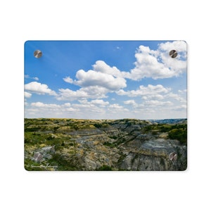 Badlands, North Dakota Badlands, Theodore Roosevelt National Park, Acrylic Wall Art Panels