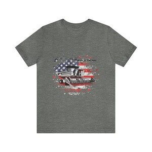 Thank A Farmer Shirt, Combine Shirt, Farm Shirt, Unisex Jersey Short Sleeve Tee