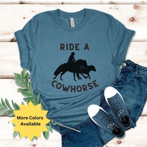 Ride A Cowhorse, Unisex Jersey Short Sleeve Tee