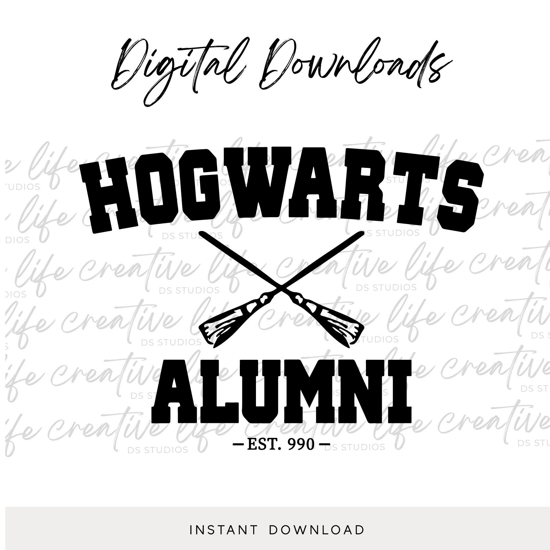 Hogwarts Alumni PNG Hogwarts Alumni SVG Hogwarts Alumni HP Etsy