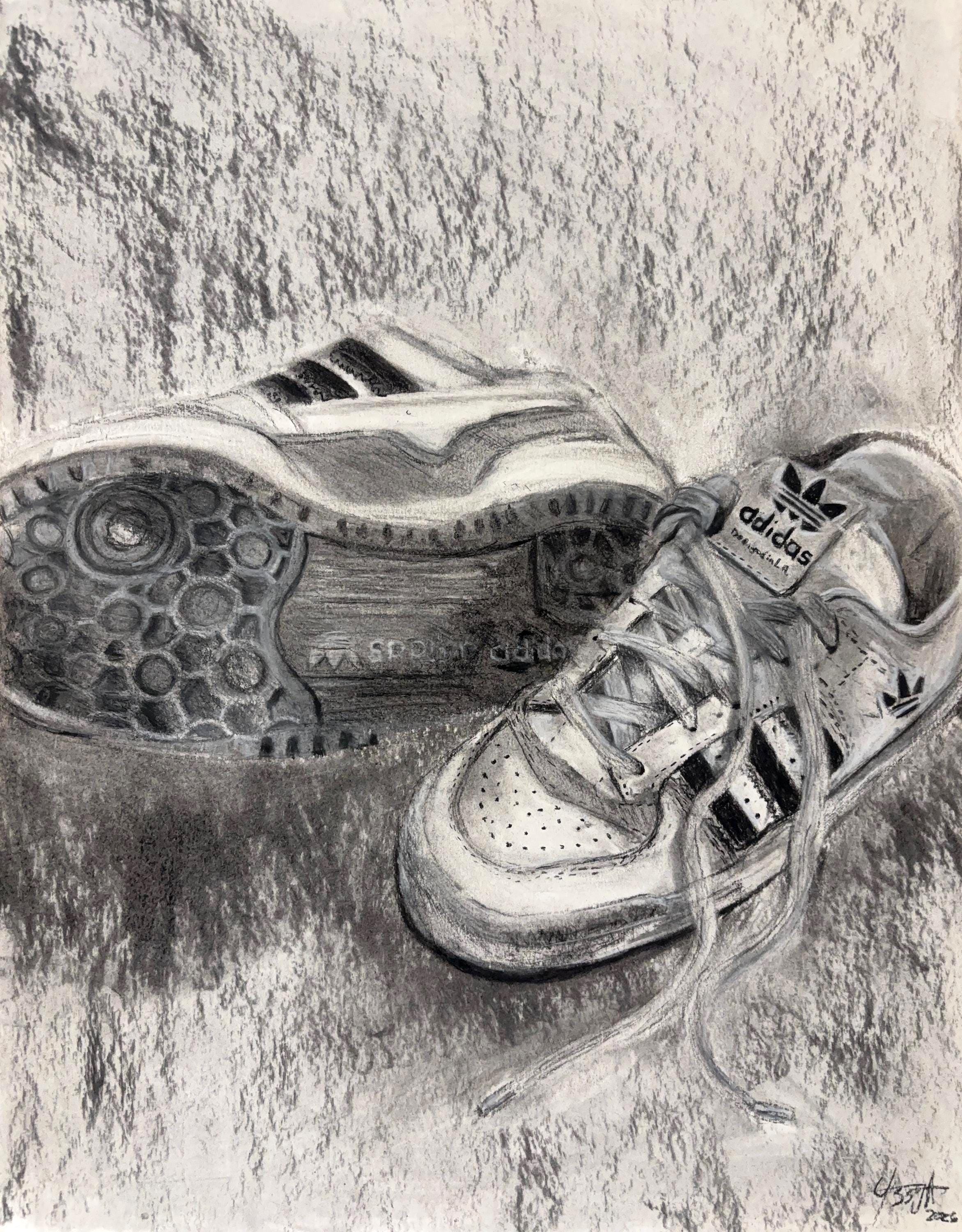 Adidas Shoe Poster - Etsy