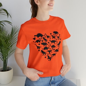 Dinosaur Heart SVG, Valentine Dinosaur SVG, Dinosaur SVG, Valentine&#39;s Day Shirts svg, Valentine Gift, Kid&#39;s Shirt svg, Cut File Cricut