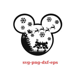 Christmas SVG, Christmas Svg, Mickey Christmas svg, Christmas Mickey svg, Mickey Santa svg, eps, Christmas 2023