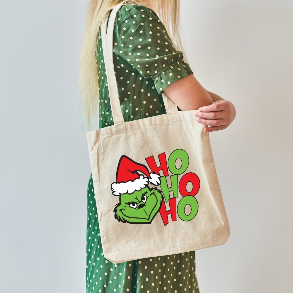 Canvas Tote Bag Zara Borsa Di Tela Merry Grinmas 38x35 Cm