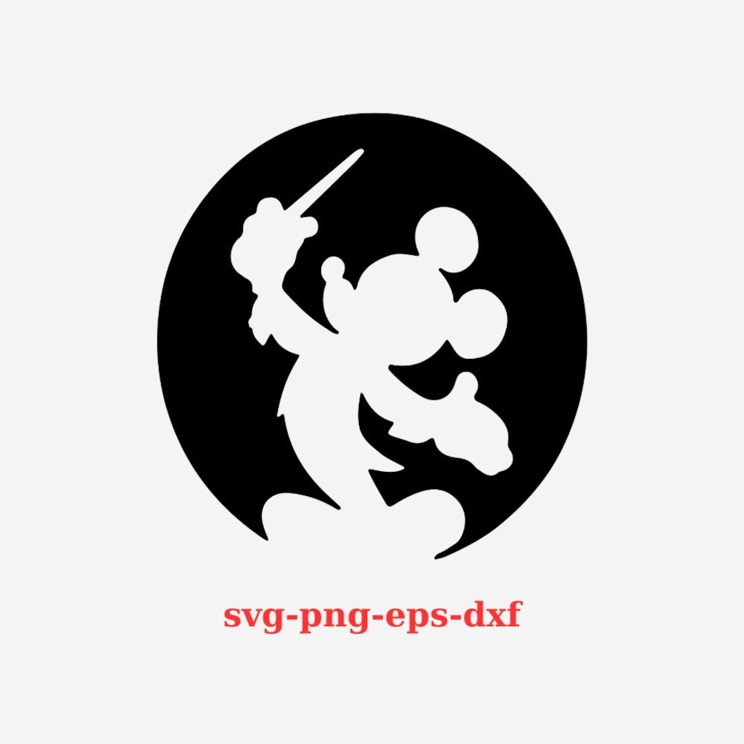 Mickey Svg, Mickey Head Svg, Mickey Silhouette Svg, Mouse Svg, Vinyl Cut File, Svg, Pdf, Jpg ...