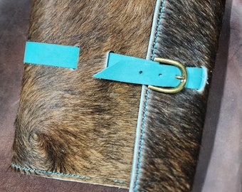 Real cowhide leather journal