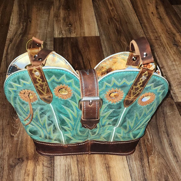 Jelly Coin Purse - Western Boot Print