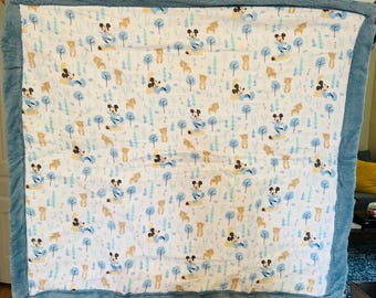Mickey Mouse Cuddle Baby Blanket