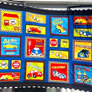 Race Car Quilt