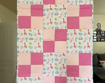 Pink Safari Quilt
