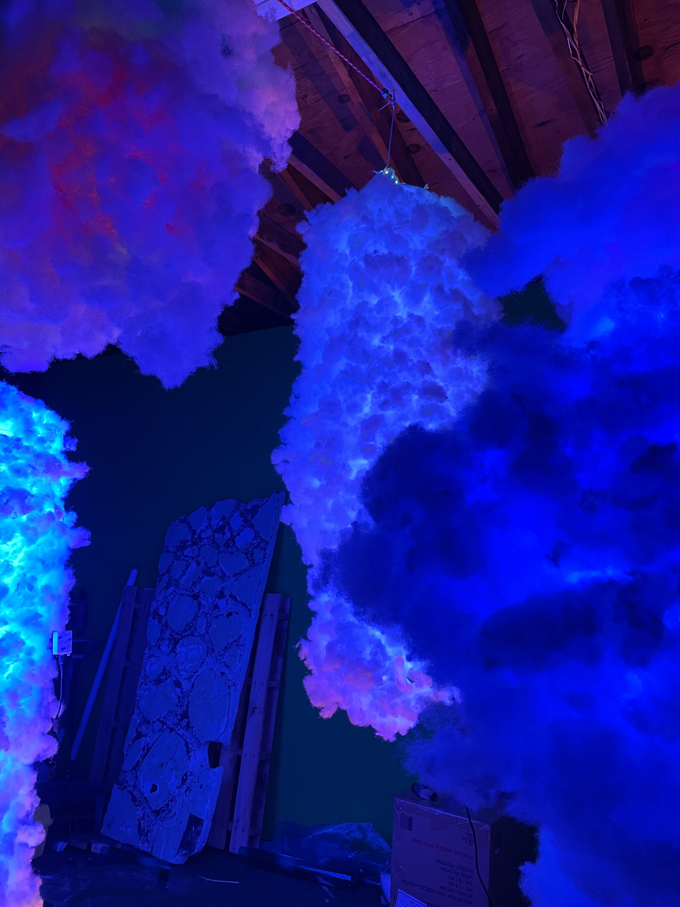 Led cloud roof deals