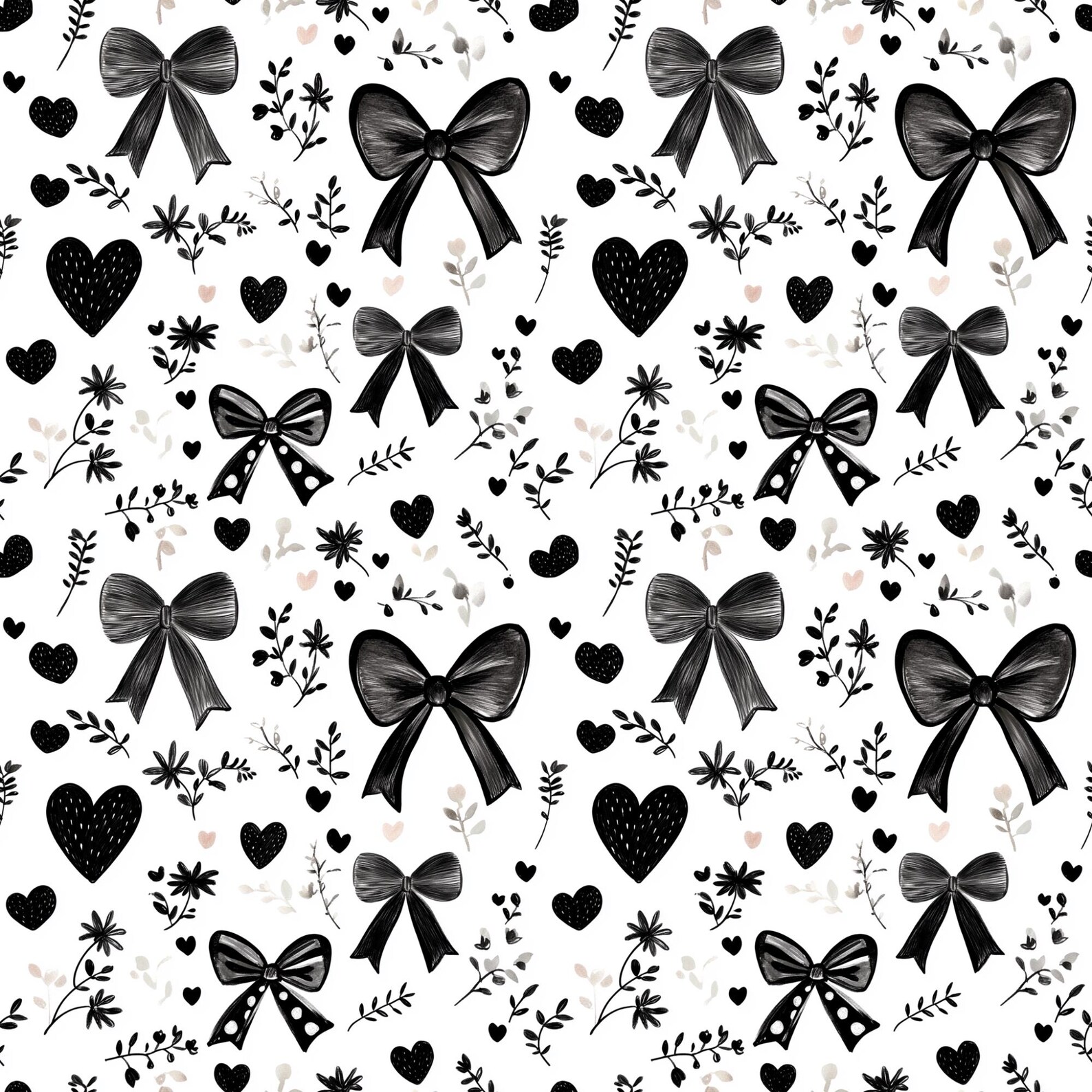 Valentines Day Seamless Digital Pattern for Crafting and Design ...