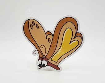 Alice in Wonderland Bread-and-Butterfly Sticker