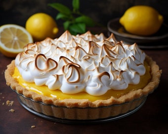 Lemon Meringue Pie Recipe (Digital)