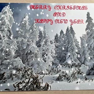 Frohe Weihnachten Karte, Weihnachtsgrußkarte, Süße Frohe Weihnachten Karte, Glückliches neues Jahr, Frohe Weihnachten Postkarte, Weihnachtskarte