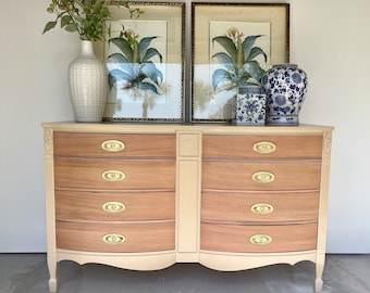 SOLD! Do Not Purchase! Dixie Vintage Dresser | Natural | Neutral