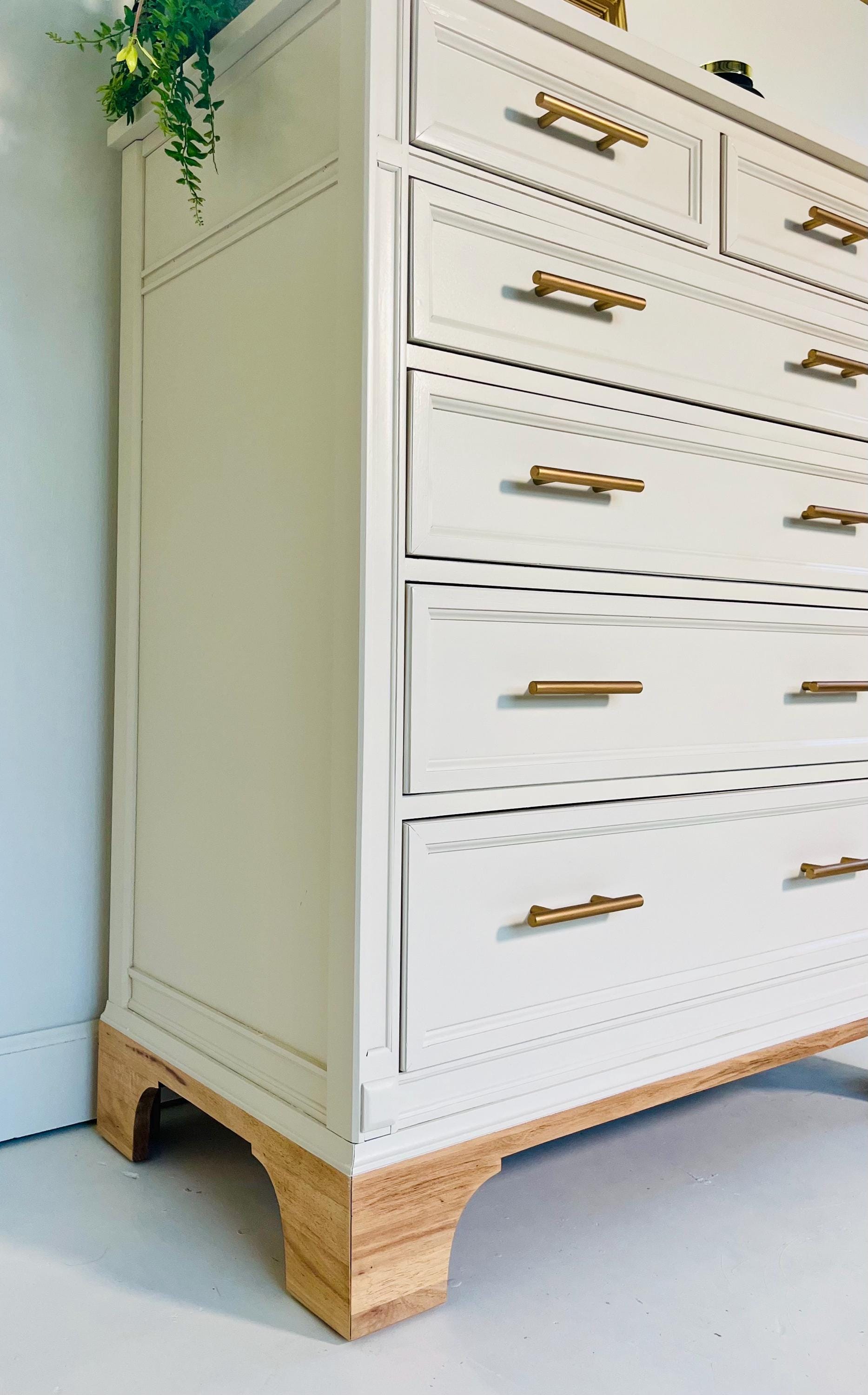 SOLD! Vintage Ivory 6-Drawer Dresser SOLD! Vintage Ivory 6-Drawer Dresser