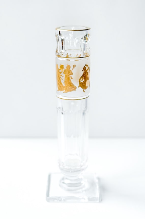 ヴァルサンランベール 花瓶 ヴィンテージ ヴァル・サン・ランベール クリスタル花瓶：花の