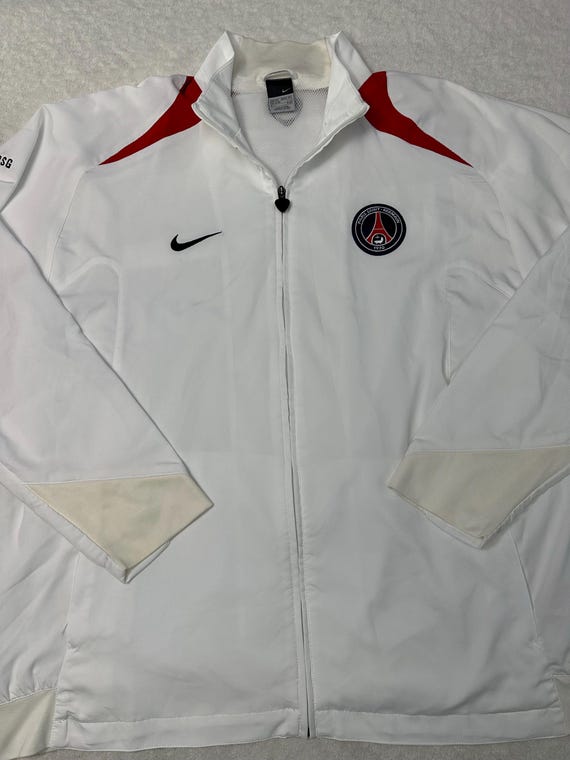 paris saint germain white jacket