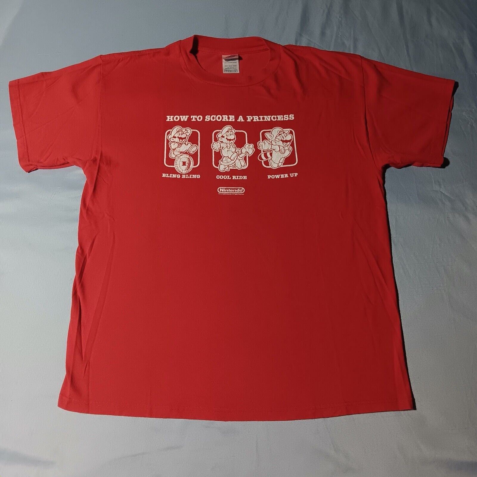 スーパーマリオ 3 tee 00s y2k tシャツ Nintendo キッズ 古着 00s Nintendo スーパーマリオ 逆輸入 ゲーム
