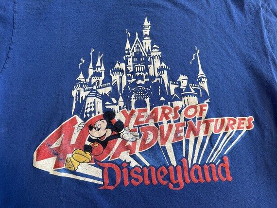 Vintage 1990s Mickey Mouse Disneyland 40th Annive… - image 3