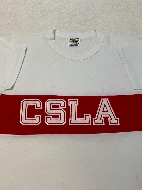 Vintage 1970s 70s California State University Los Angeles Velva