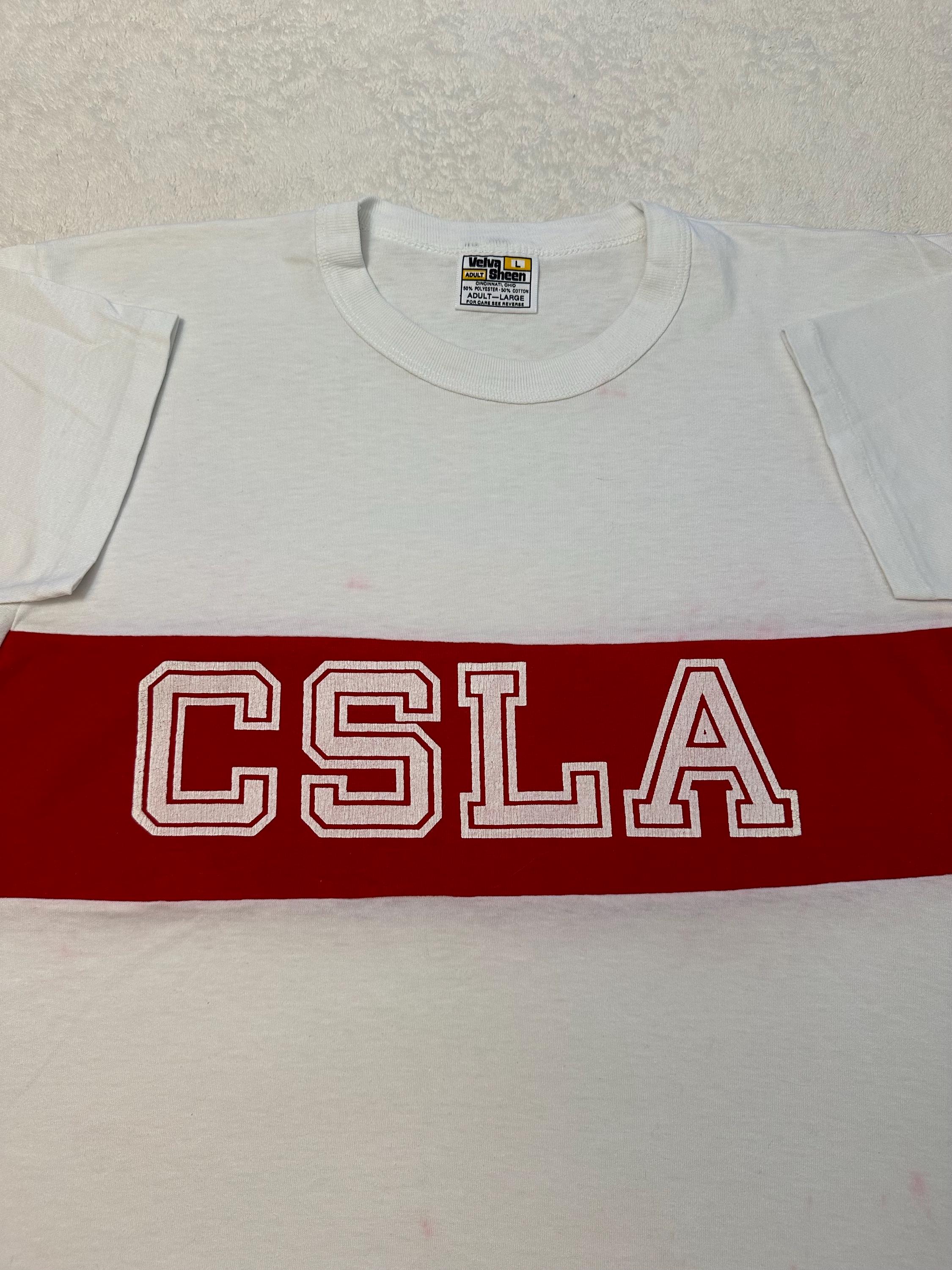 Vintage 1970s 70s California State University Los Angeles Velva