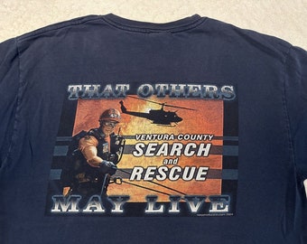 Villalobos Rescue Center Pit Bull T-shirt Navy Blue by Hanes 