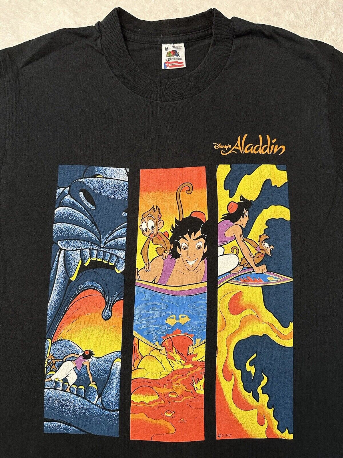 ディズニー アラジン Tシャツ XL ヴィンテージ ムービーT 映画T 90s