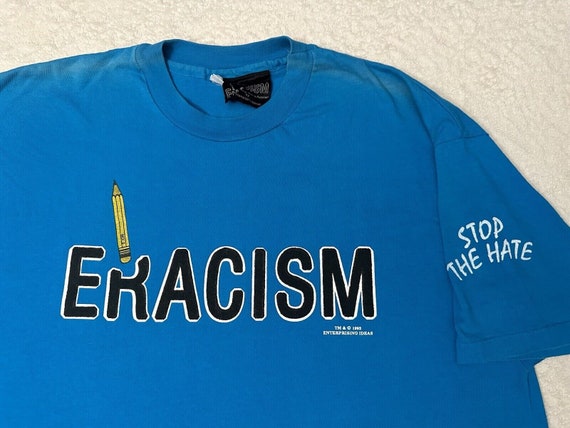 Vintage 1990s 90s Eracism Racism Race Activism Ac… - image 1