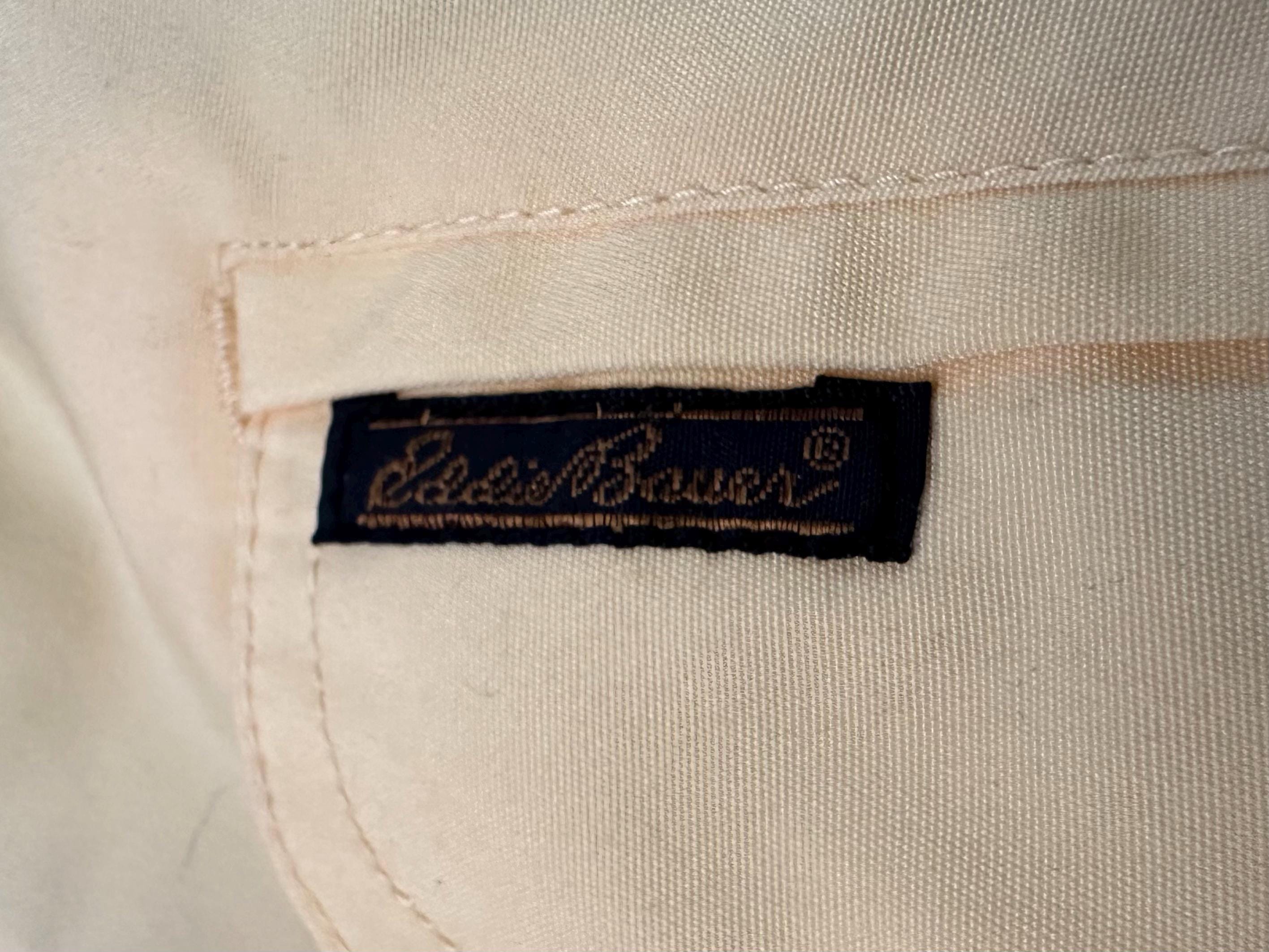 Vintage 1980s Eddie Bauer Plaid Lined Full Zip Harrington Jacket