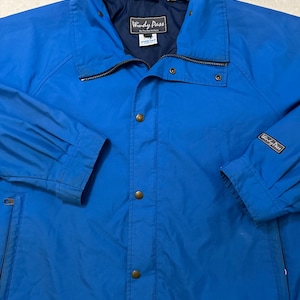 Vintage 1980s 80s North Face Windy Pass Gore-Tex Shell Zip Up Coat Jacket, XL