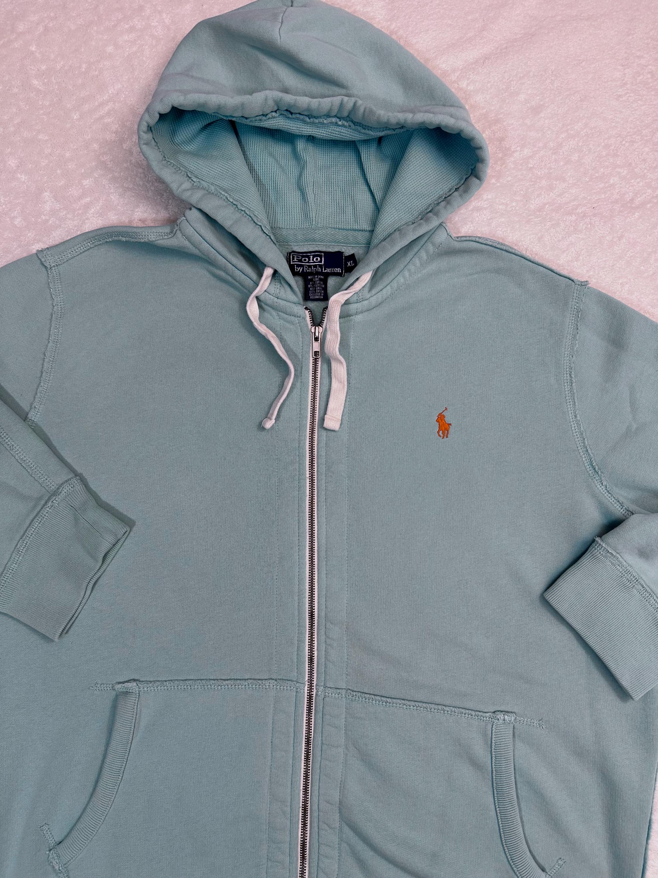 Ralph Lauren Zip up Hoodie - Etsy