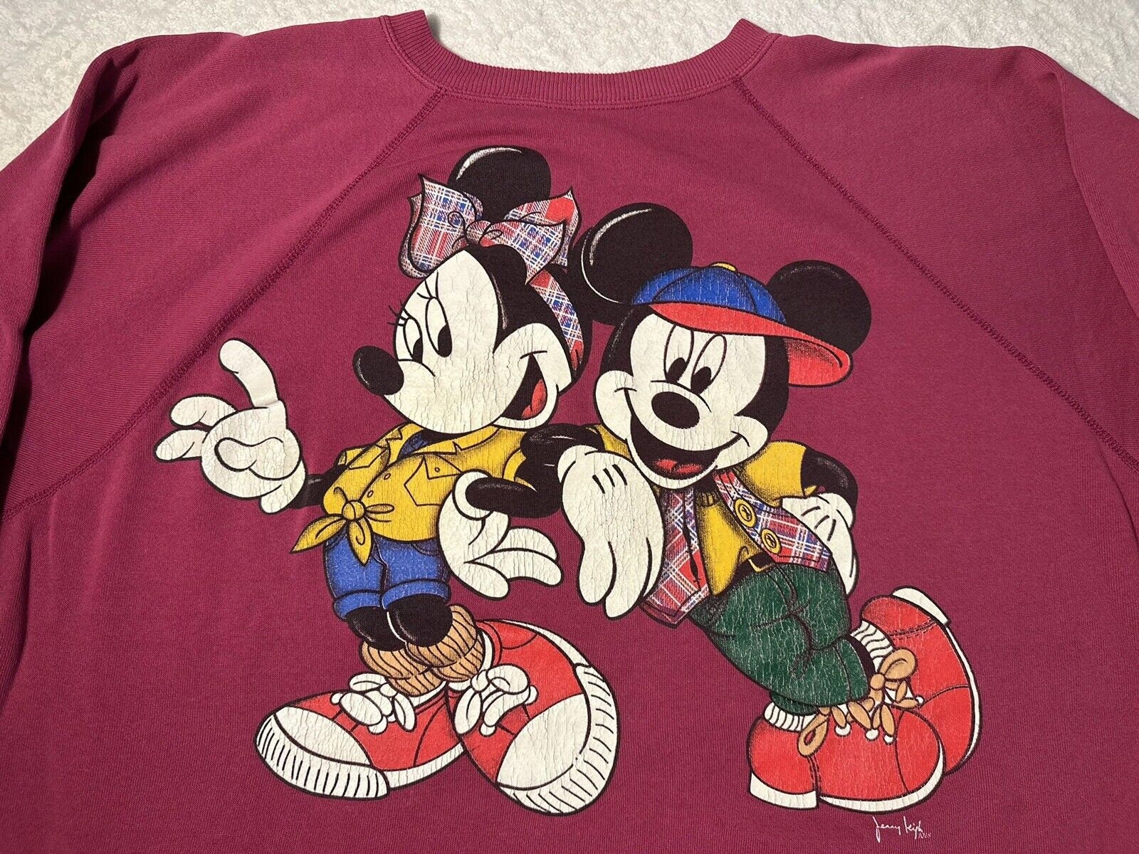 Vintage 1990s 90s Mickey Minnie Mouse Disney Jerry Leigh Hip Vintage 1990s 90s Mickey Minnie Mouse Disney Jerry Leigh Hip