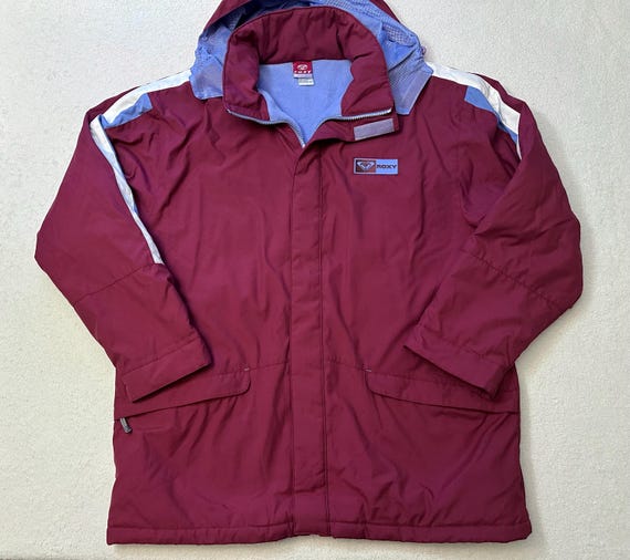 スノーボード 00s estivo ski jacket y2k Vintage 1990s 2000s Y2K Roxy Quiksilver Fleece Lined