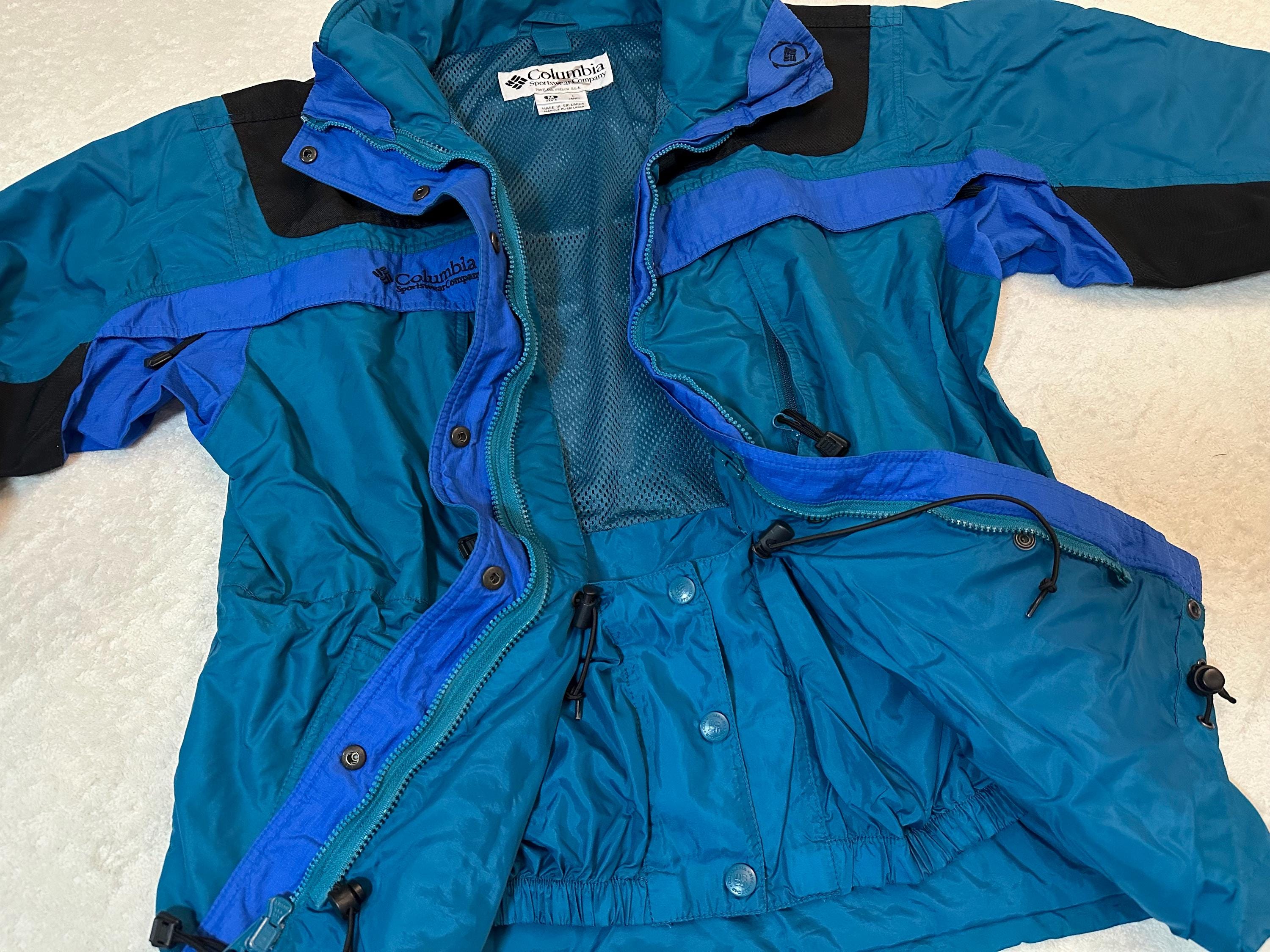 Vintage 1990s 90s 2000s Y2K Columbia Ski Snowboard Tech Parka