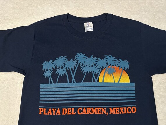 Vintage 2000s Y2K Playa Del Carmen Mexico Sunset … - image 2