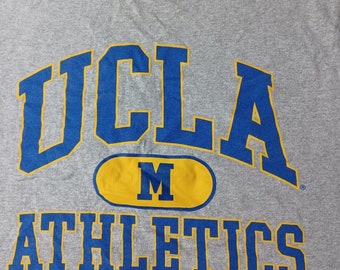 Vintage 1990s 90s UCLA Athletics Department University T-Shirt, MV Sports M L