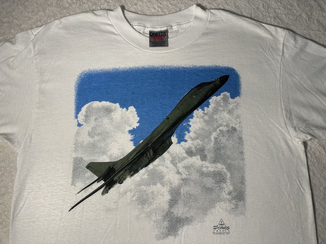 T-shirt Vintage AERO Friedrichshafen 1995 - Coton - Taille L/XL - Occasion Très Bon état