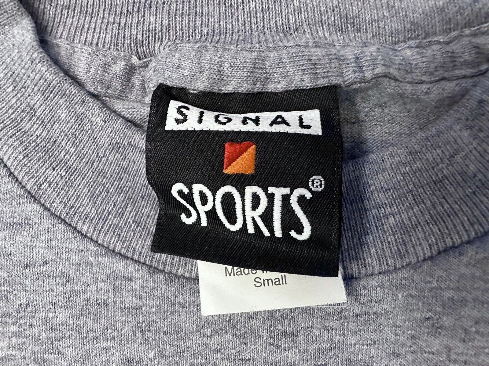 Vintage 1990s Signal Sport Made in USA Blank Basic Heather Vintage 1990s Signal Sport Made in USA Blank Basic Heather