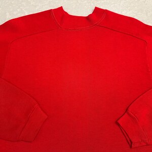 Vintage 1950s 50s 60s 1960s Blank Basic Creslan Surf Crewneck Sweatshirt, M NEW